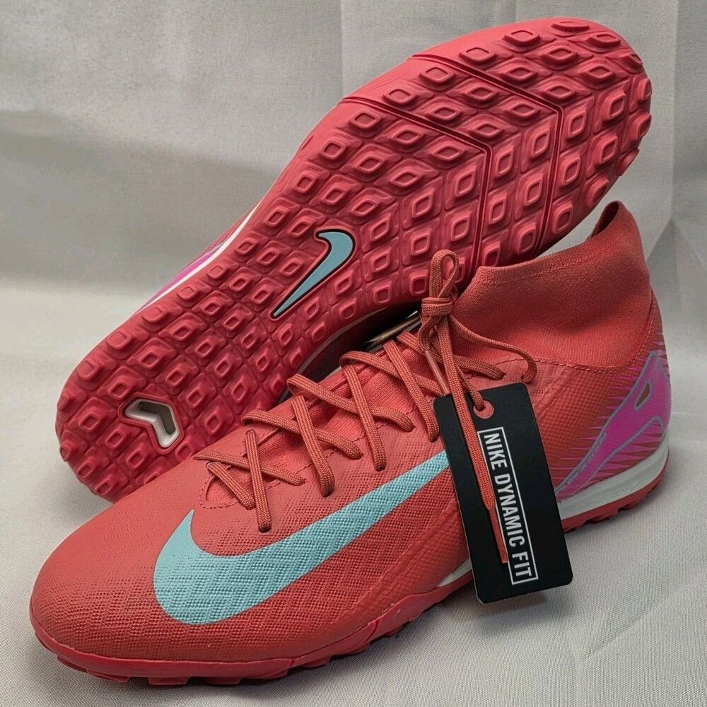New Nike Zoom Mercurial Superfly 10 Academy TF Mad Energy Pack FQ8331-800 Sz10.5